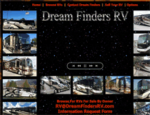 Tablet Screenshot of dreamfindersrv.com